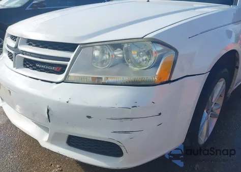 2014 Dodge Avenger Se z USA, uszkodzony, nr VIN 1C3CDZAB2EN161843